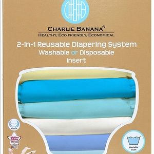 Never used.. Charlie banana reusable diapers